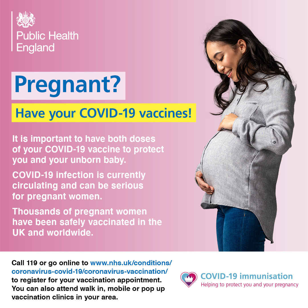 Pregnant? Have your COVID-19 vaccines!